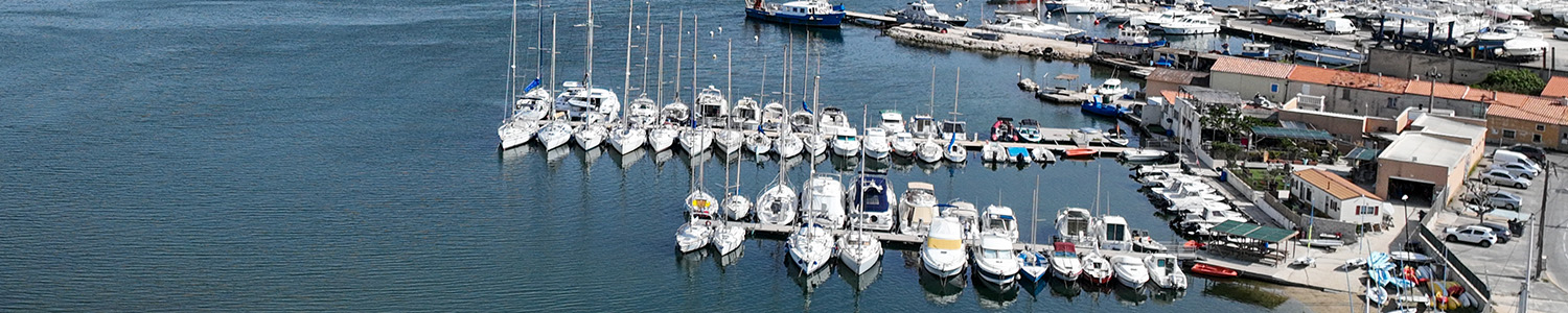 Port à flot Horizon Marine sur l’Étang de Berre en Provence